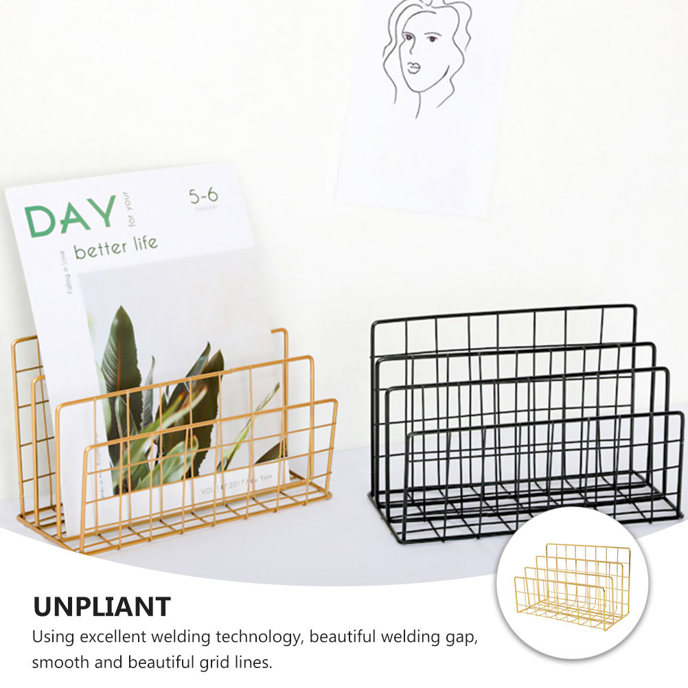 Desktop Metal Mail Organizer R - Magazine Holder Rack review and price