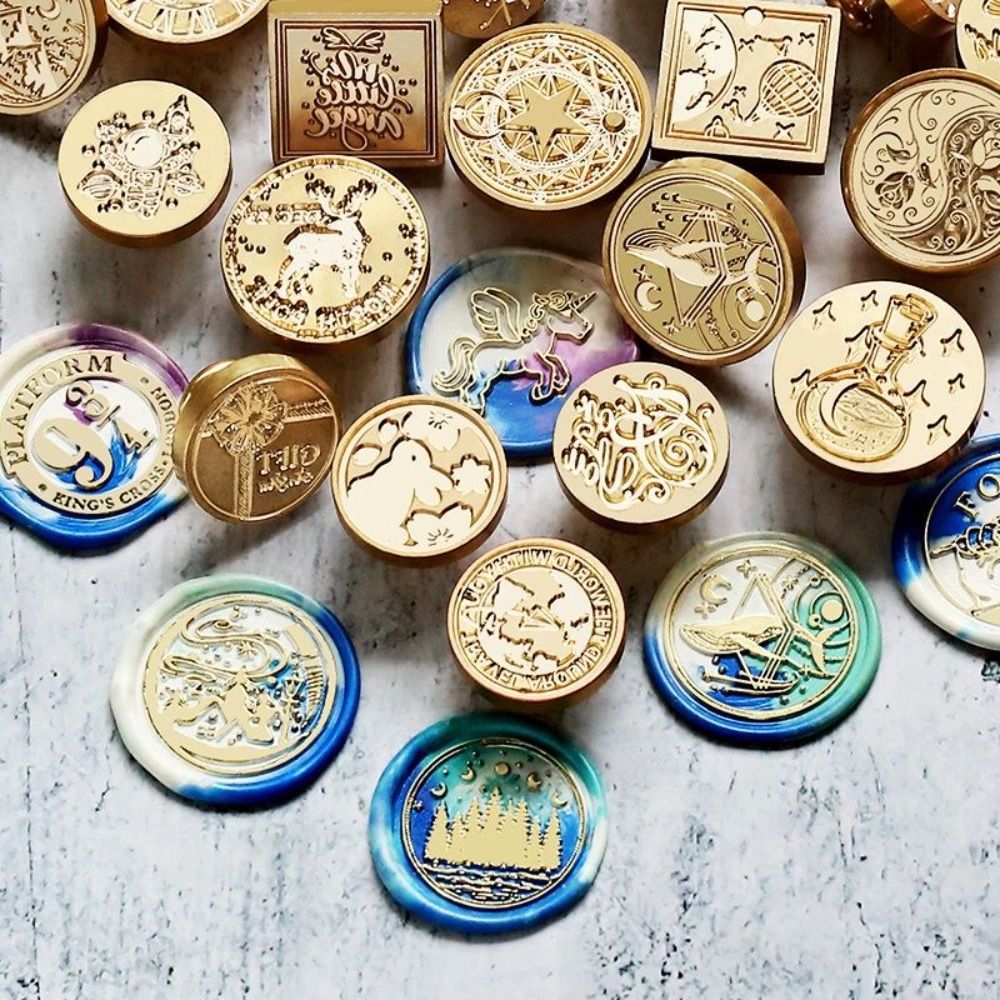 20 Pcs/set Zinc Alloy Wax Seal - Wax Seal Stamp Set review and price