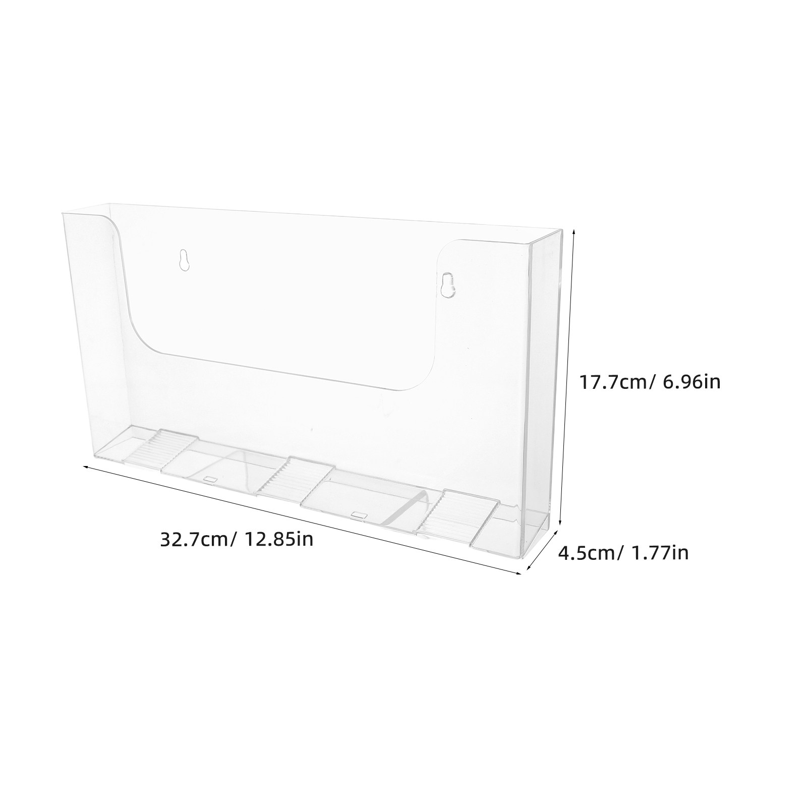Acrylic Wall File Holders 2 Pa - Magazine Holder Rack review and price